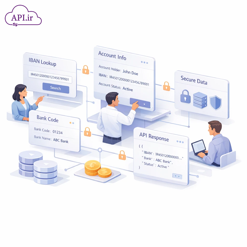 API دریافت اطلاعات شبا