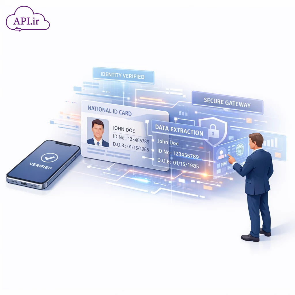 API دریافت مشخصات از روی کارت ملی