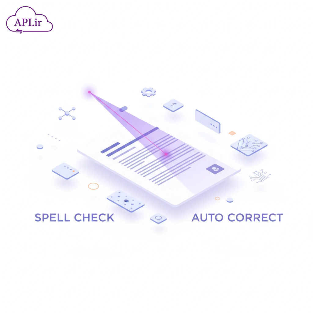 API غلط یاب فارسی هوشمندسازی تصحیح متن