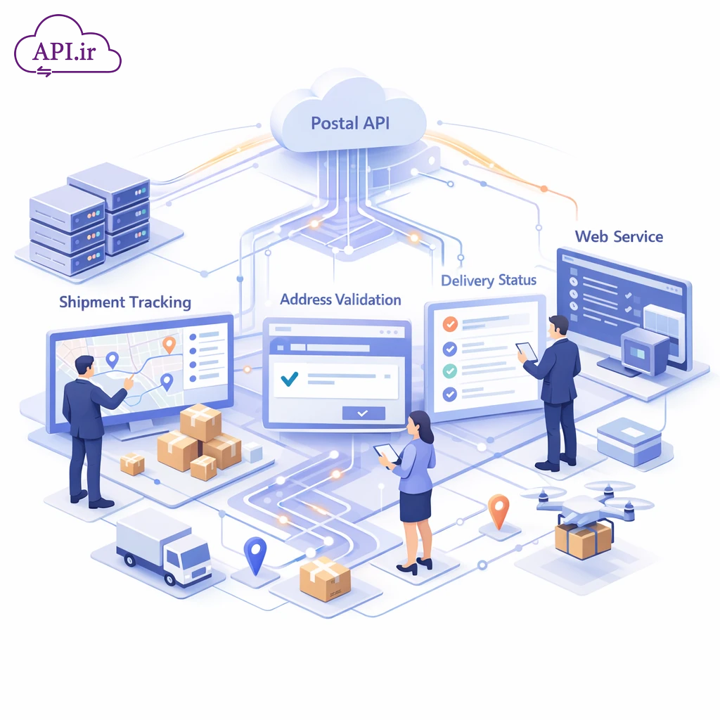 آموزش دریافت وب‌سرویس شرکت پست