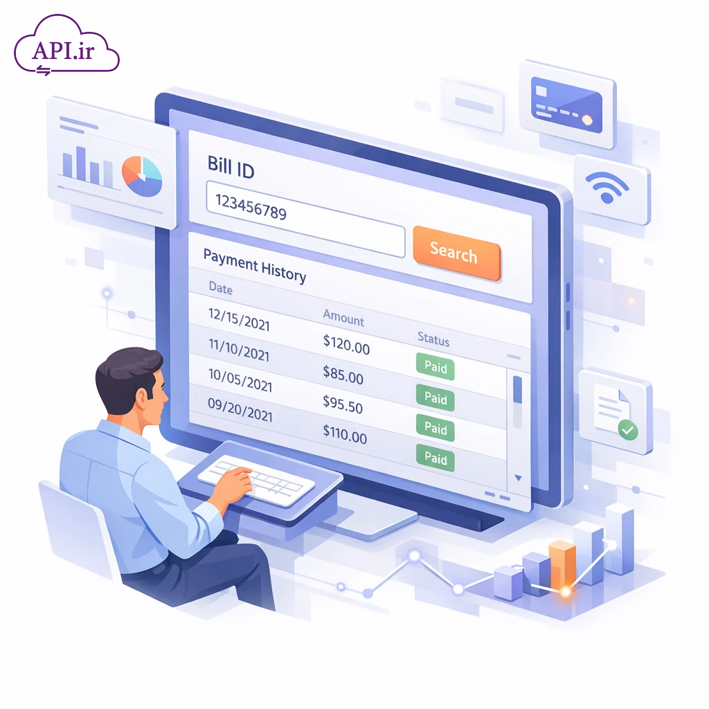 اتصال به وب‌سرویس استعلام و پرداخت قبض (همراه با تاریخچه)