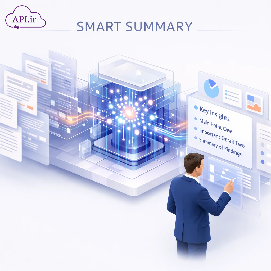 خلاصه‌سازی خودکار مقالات سایت با وب سرویس