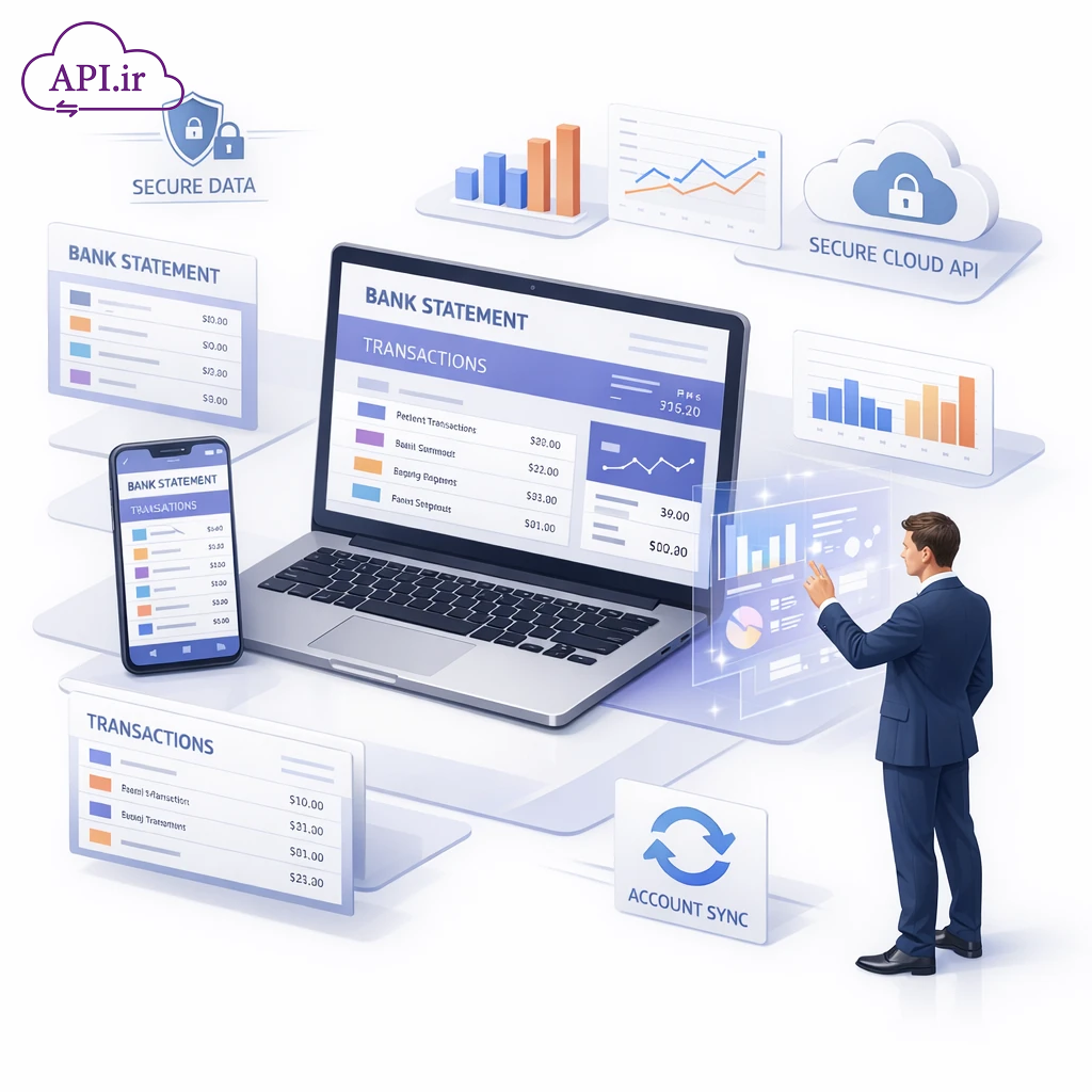 خودکارسازی دریافت صورتحساب بانکی با استفاده از وب سرویس
