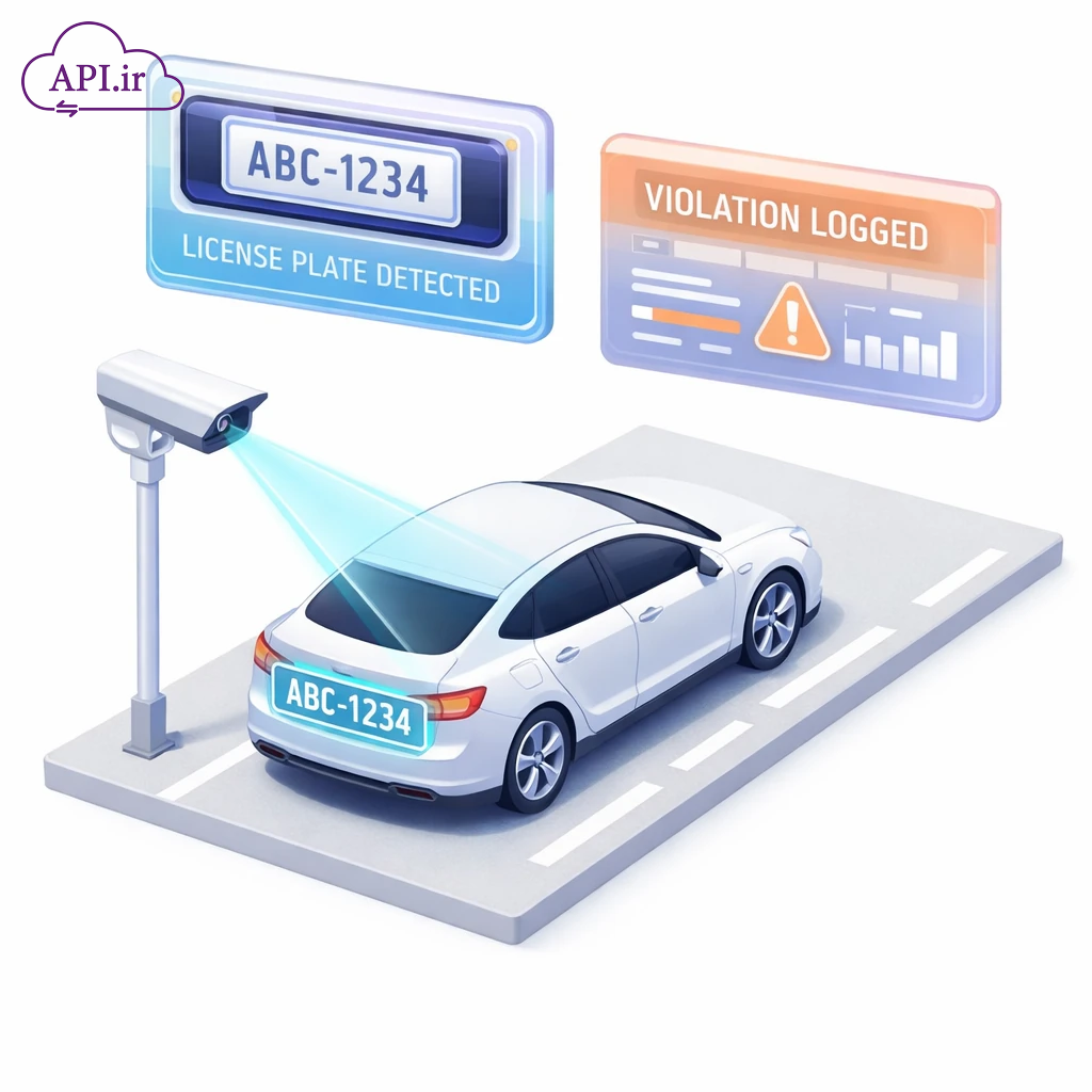دریافت تصویر پلاک در تخلفات رانندگی