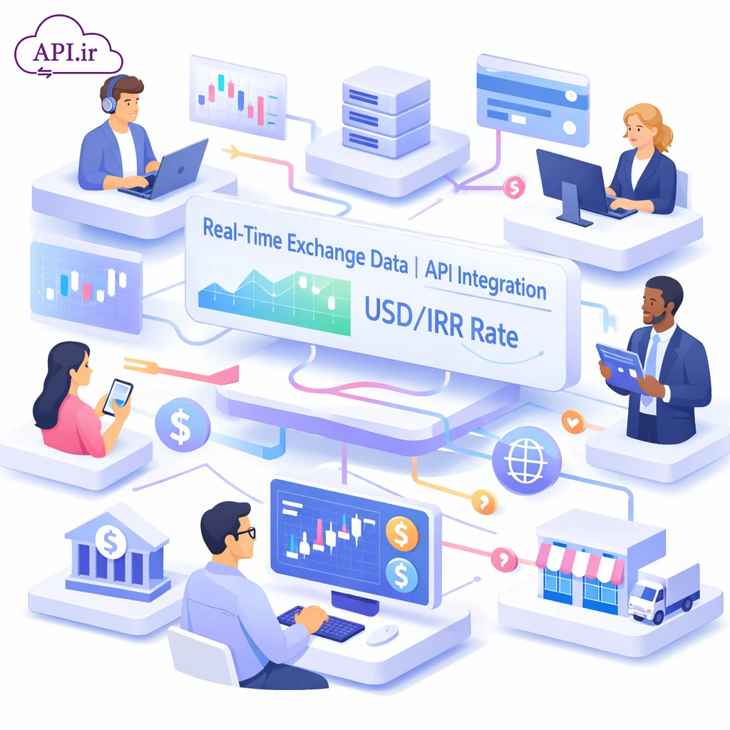 دریافت وب سرویس قیمت لحظه ای دلار