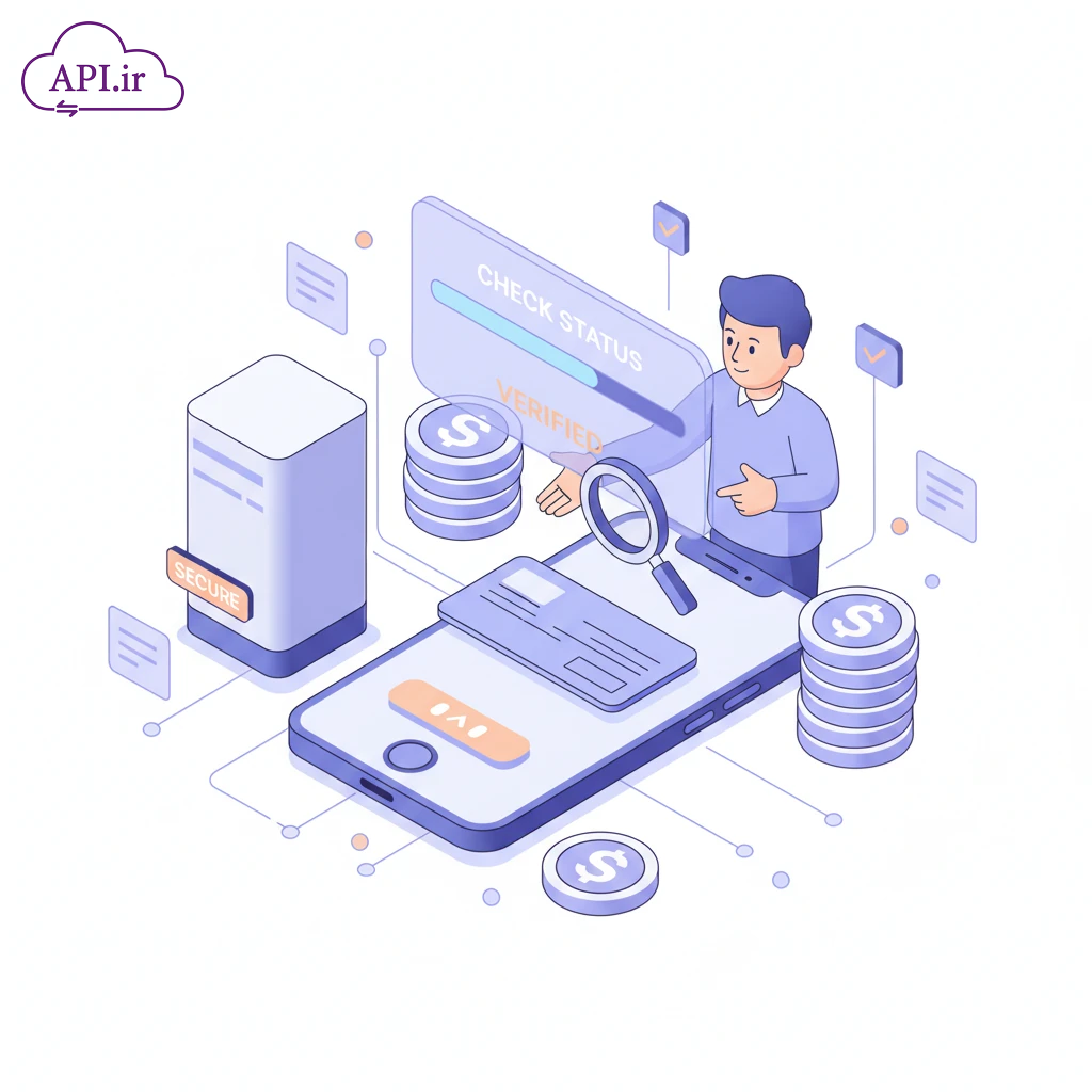 دریافت وضعیت چک‌های صیادی از طریق API و وب‌سرویس