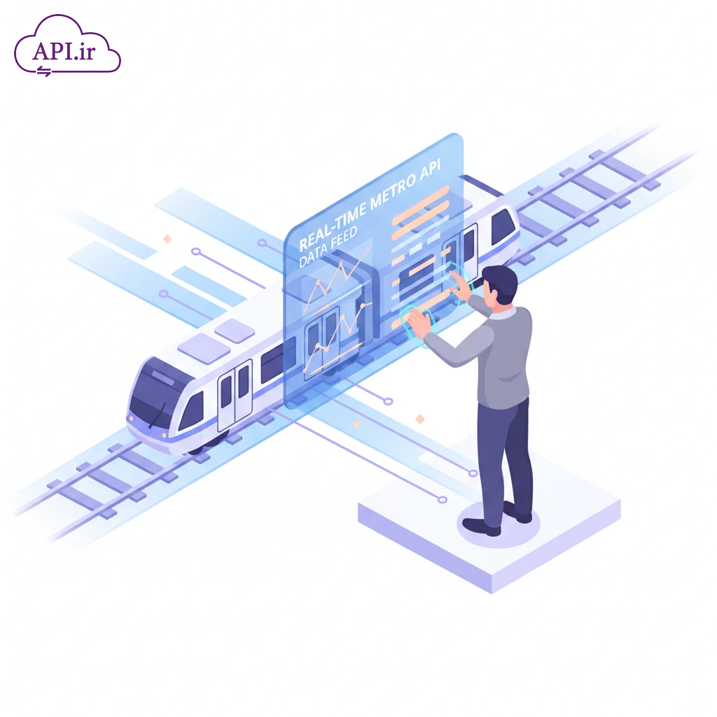 دسترسی به اطلاعات لحظه‌ای مترو از طریق API