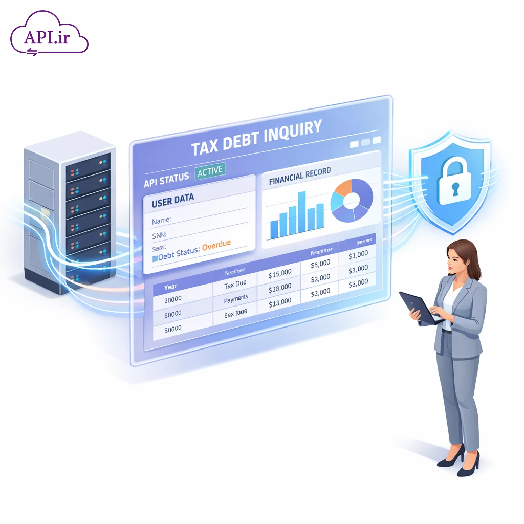 راهنمای جامع وب‌سرویس استعلام بدهی مالیاتی