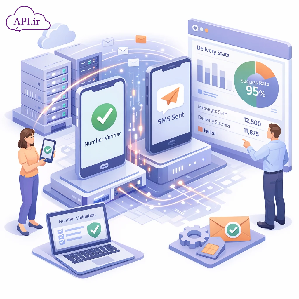 سرویس استعلام شماره راهکاری برای افزایش نرخ تحویل پیامک
