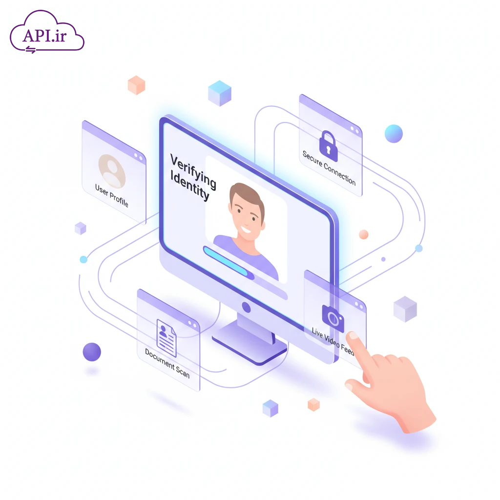 سرویس انطباق ویدئو سلفی با عکس کارت ملی