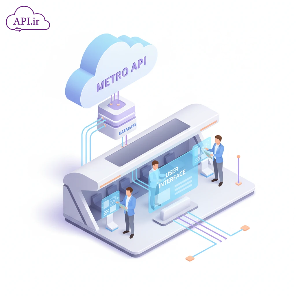 سرویس دریافت اطلاعات ایستگاه‌ها و زمان‌بندی مترو (API مترو)