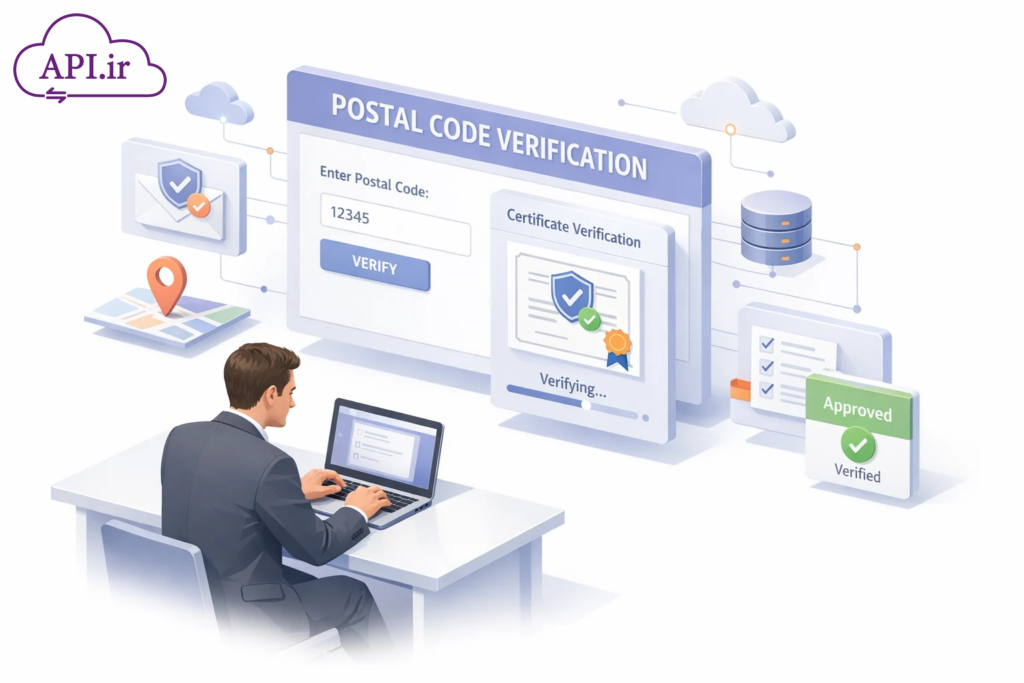 سرویس صدور خودکار گواهی کدپستی برای مشتریان