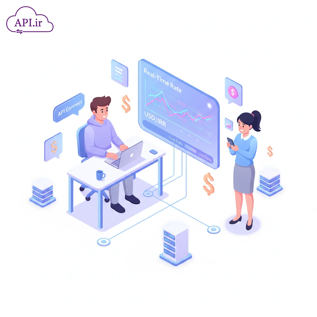 وب سرویس (API) قیمت دلار راهنمای دریافت نرخ لحظه‌ای ارز
