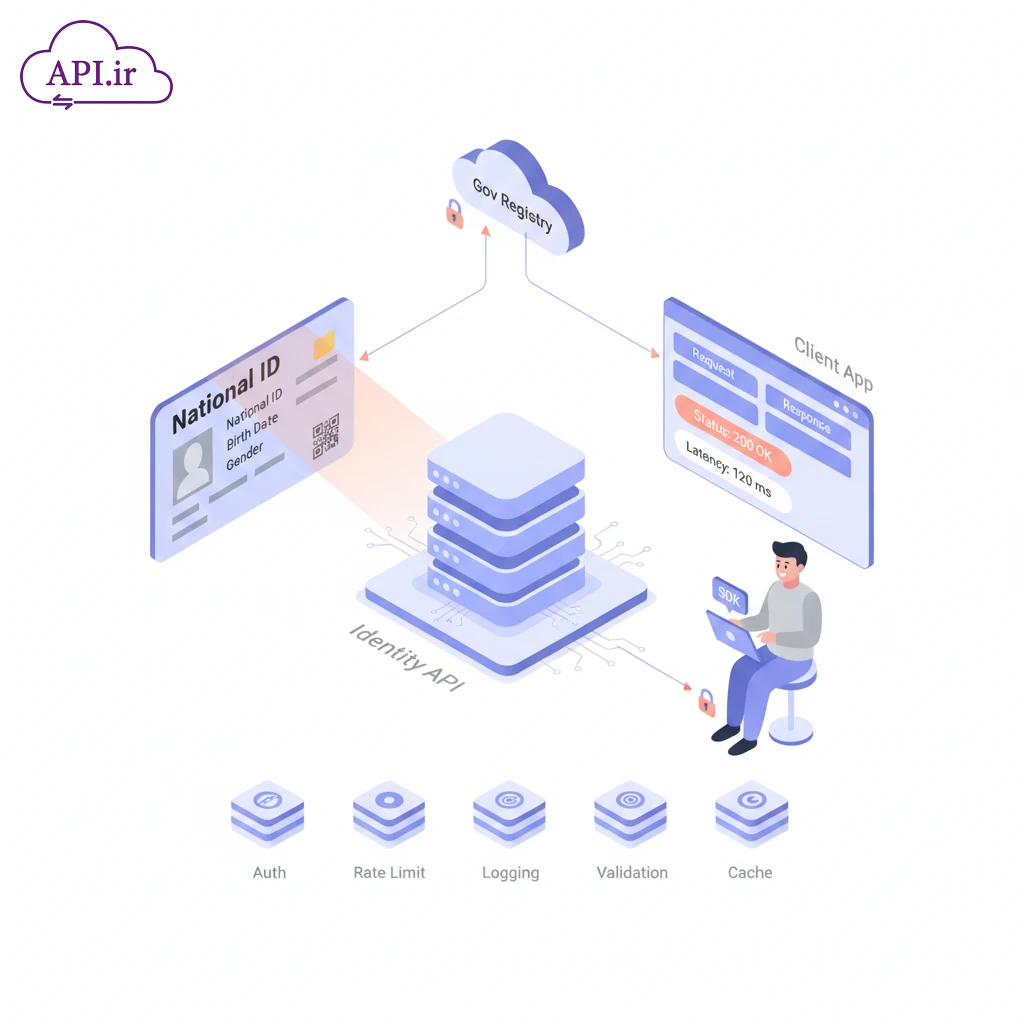 وب سرویس خواندن اطلاعات هویتی کارت ملی (NFC)