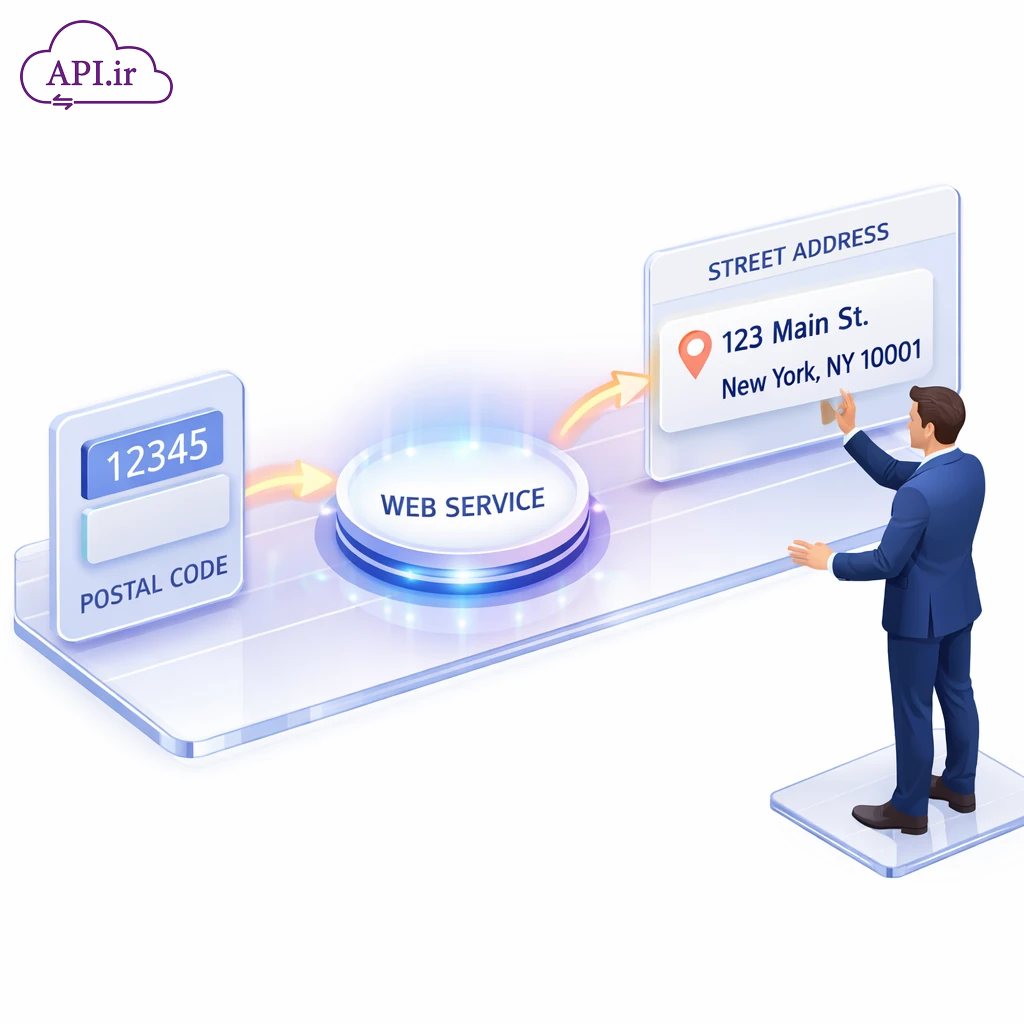 وب‌سرویس دریافت آدرس از کد پستی