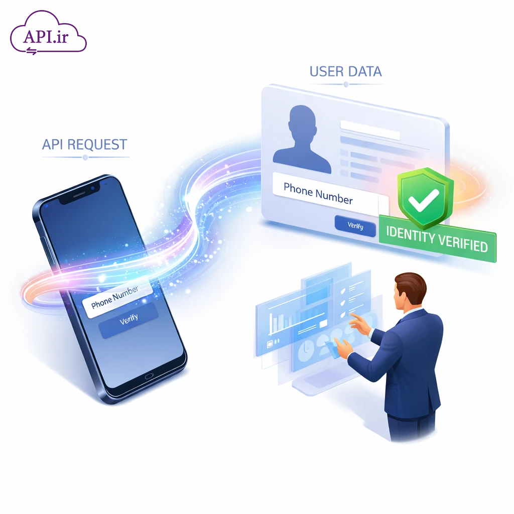 چگونه با استفاده از API، هویت صاحب شماره موبایل را استعلام کنیم؟