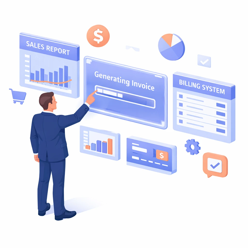 کاهش خطای انسانی و افزایش سرعت فروش با وب‌سرویس فاکتور