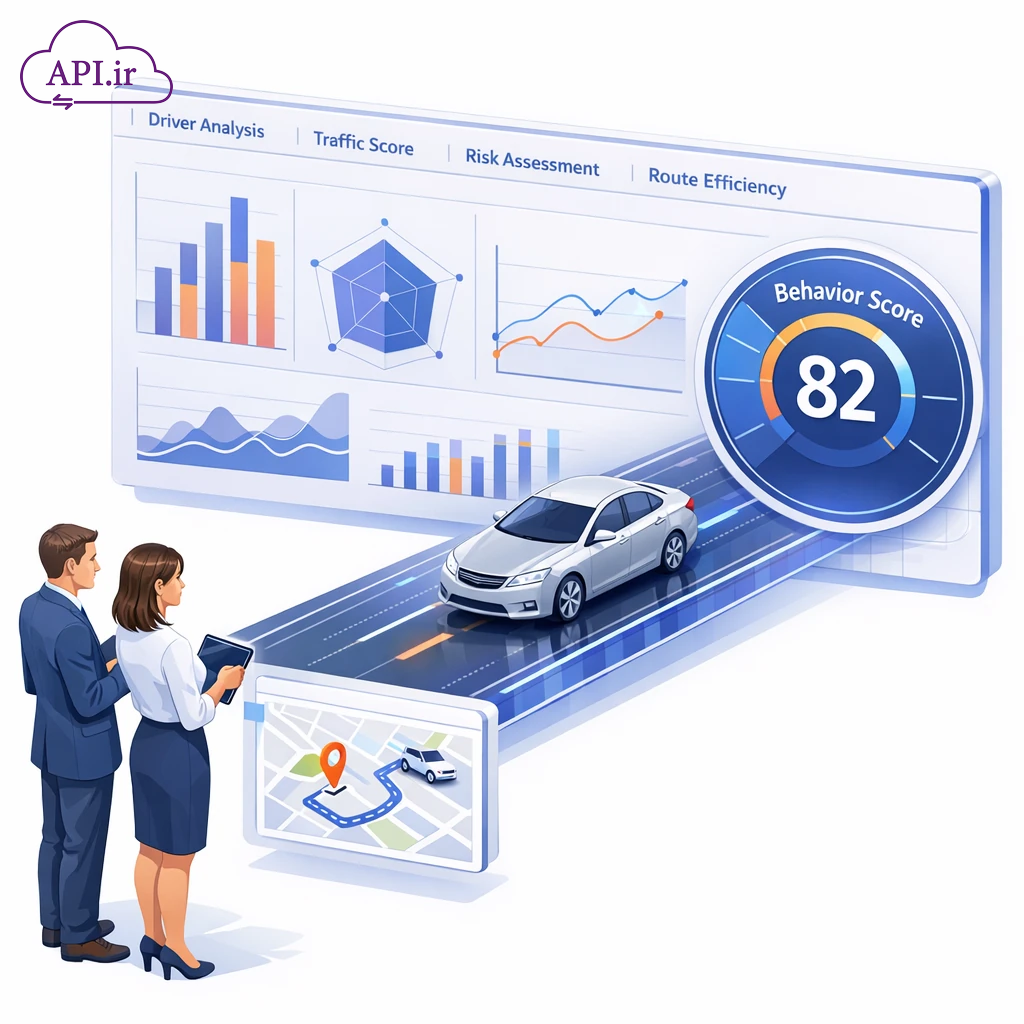 سرویس استعلام سوابق راننده و نمره منفی (Driver Risk API) - api.ir