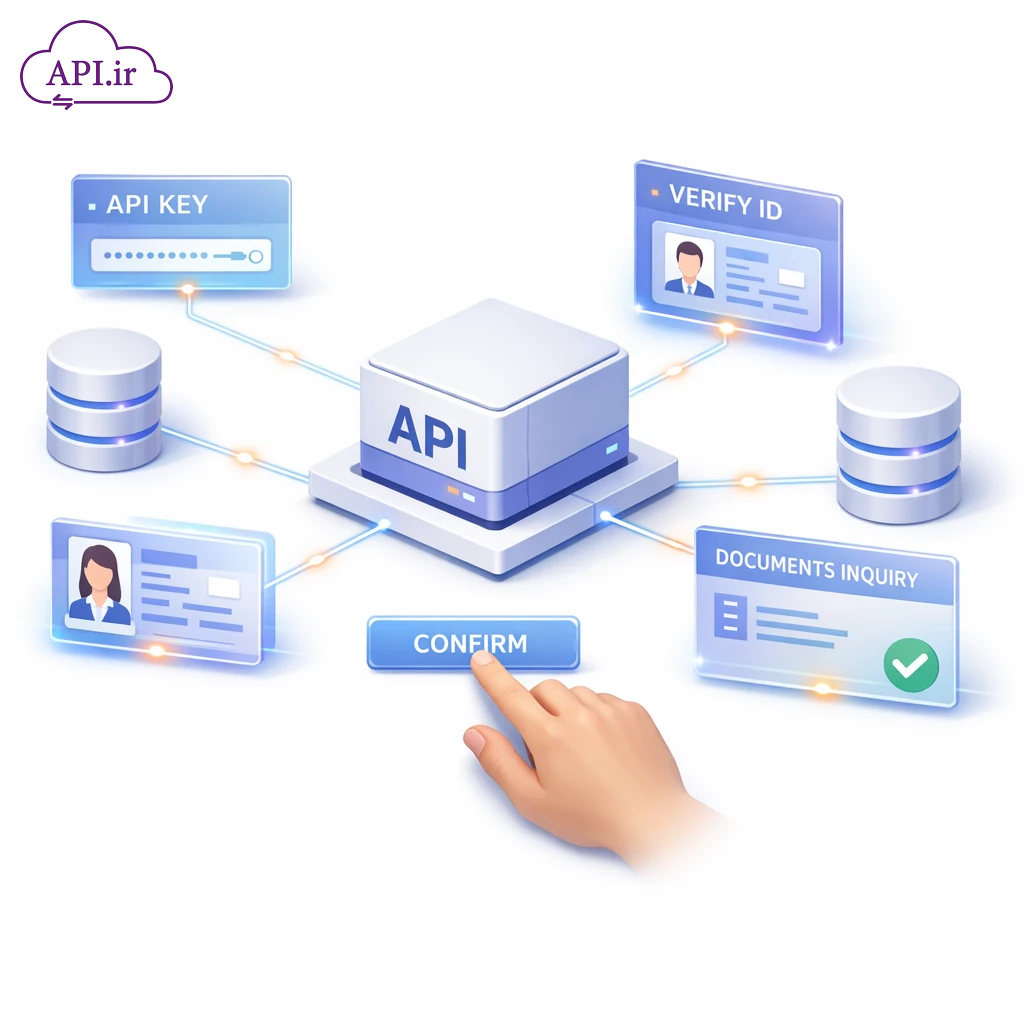 API احراز هویت آموزش جامع اتصال به سرویس استعلام اسناد هویتی