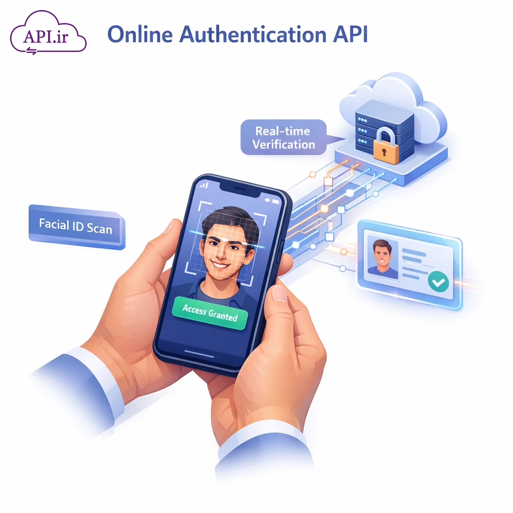 API احراز هویت آنلاین؛ تشخیص چهره و استعلام هویت در لحظه
