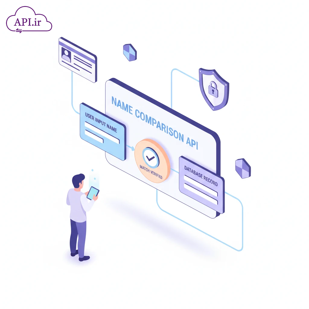 API تطبیق نام و نام خانوادگی برای احراز هویت کاربران
