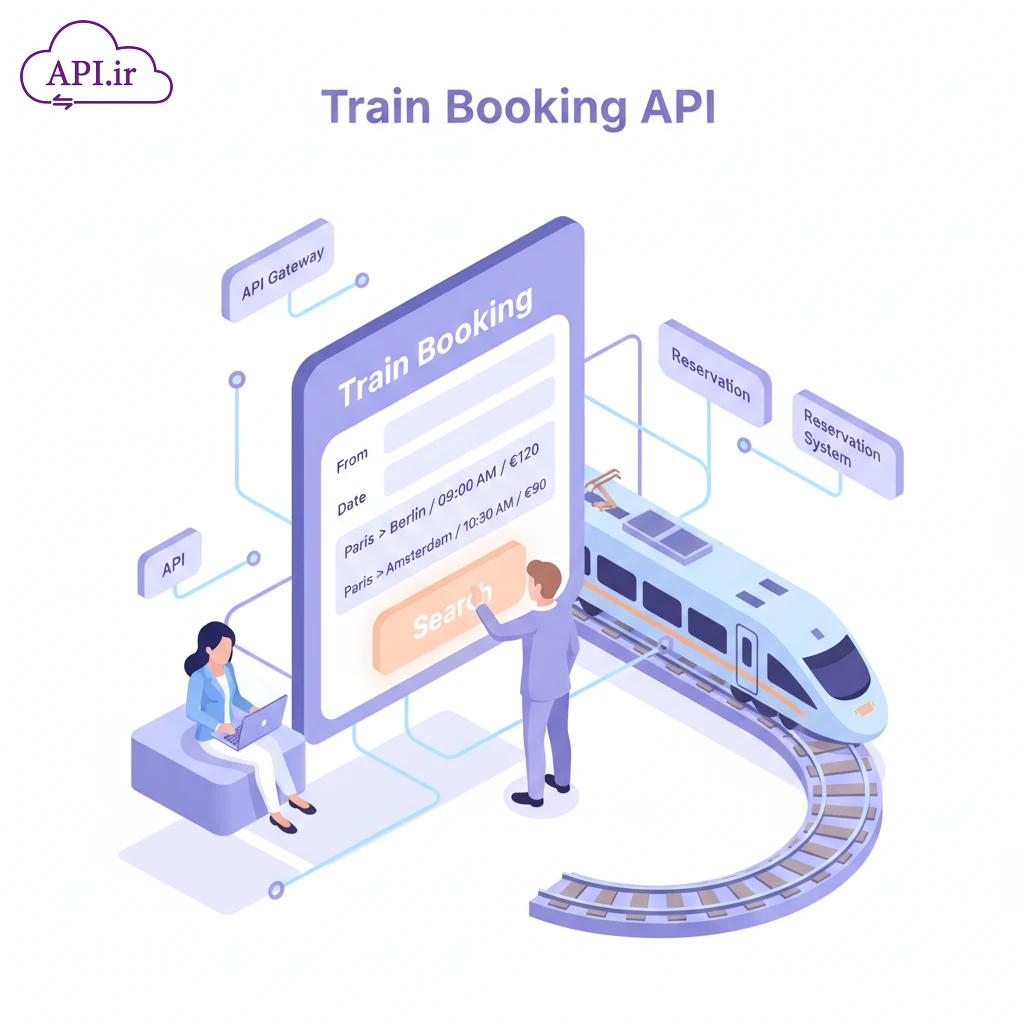 API قطار چیست؟ راهنمای جامع وب‌سرویس‌های ریلی برای کسب‌وکارها