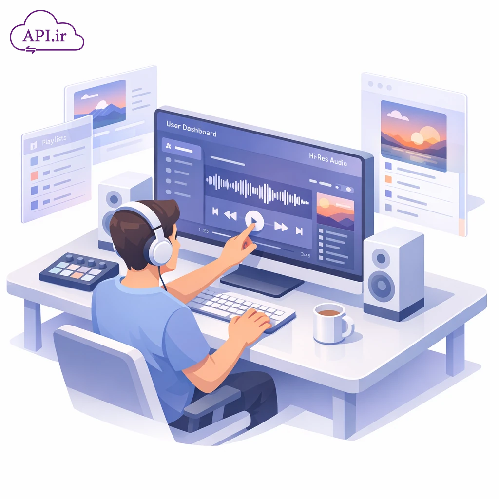 API موزیک