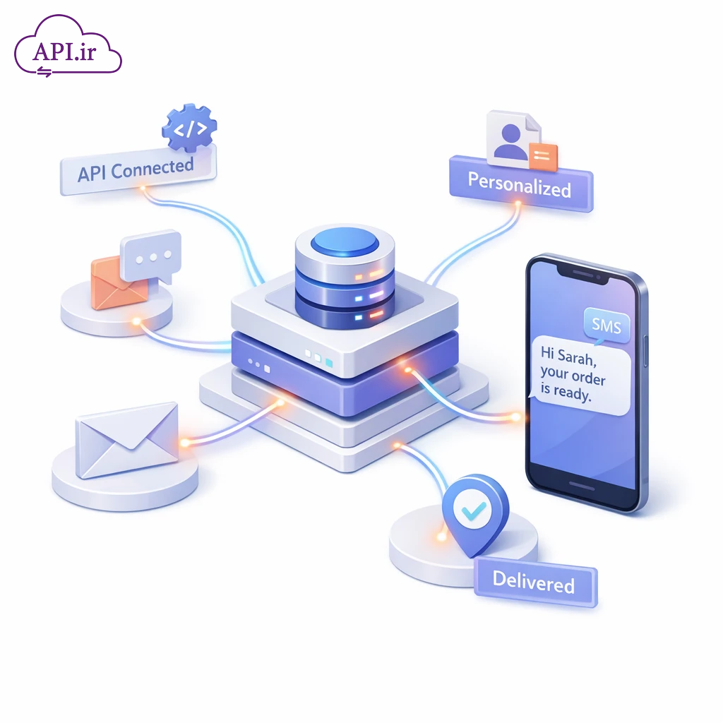 آموزش ارسال اس ام اس با نام مخاطب به صورت خودکار