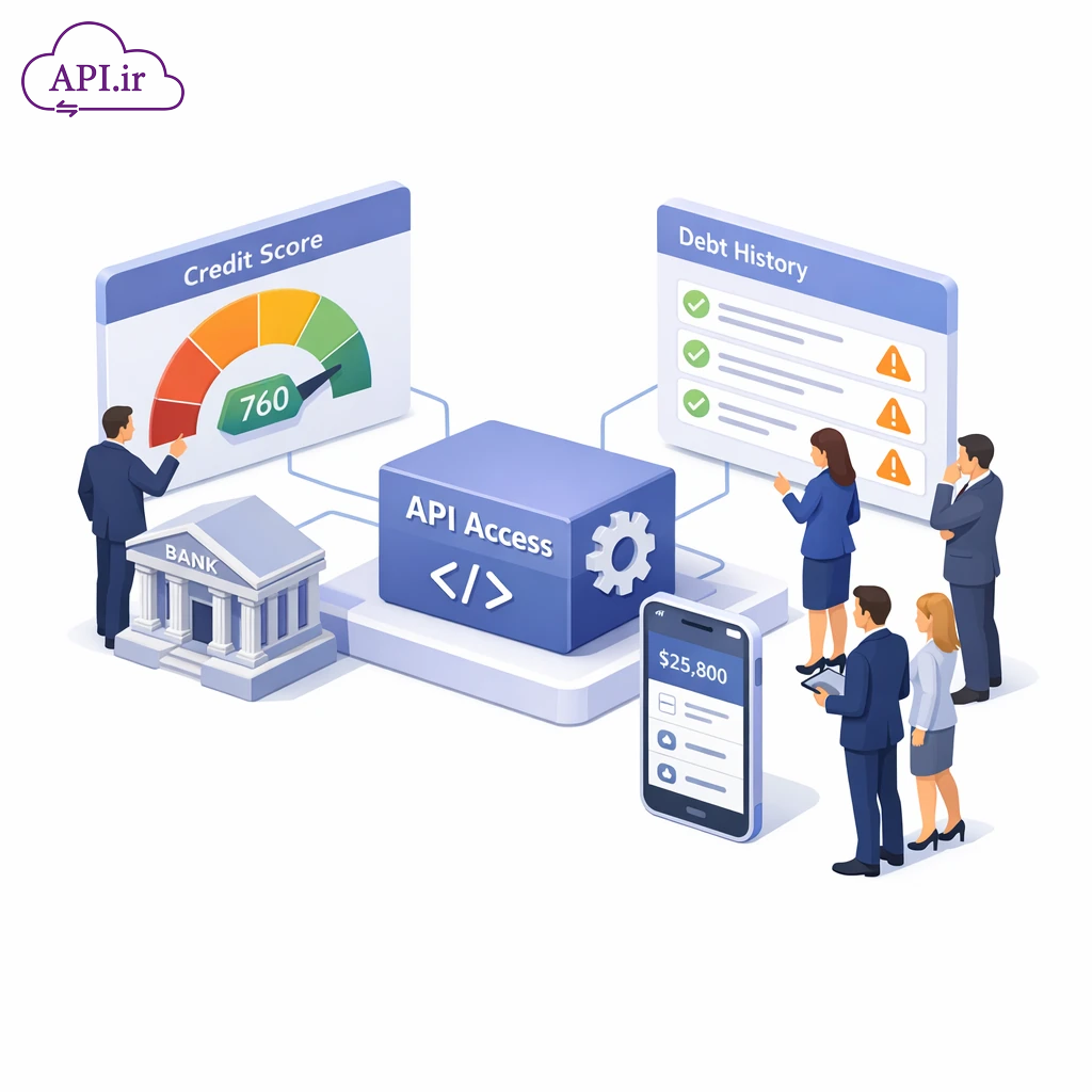 ارائه وب سرویس استعلام معوقات بانکی جهت اعتبارسنجی مشتریان (ویژه کسب‌وکارها)