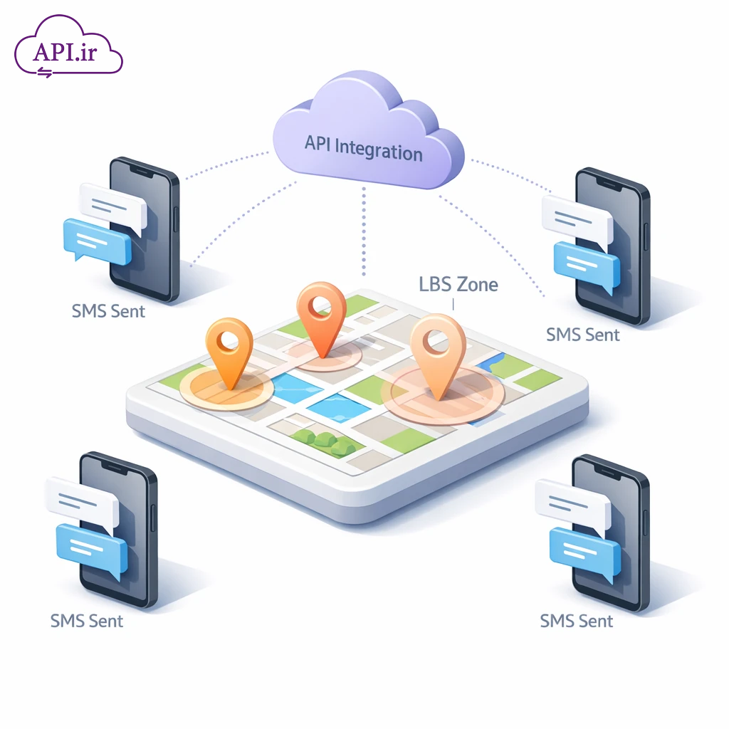 ارسال پیامک به کسانی که نزدیک شما هستند! (معرفی وب سرویس LBS)