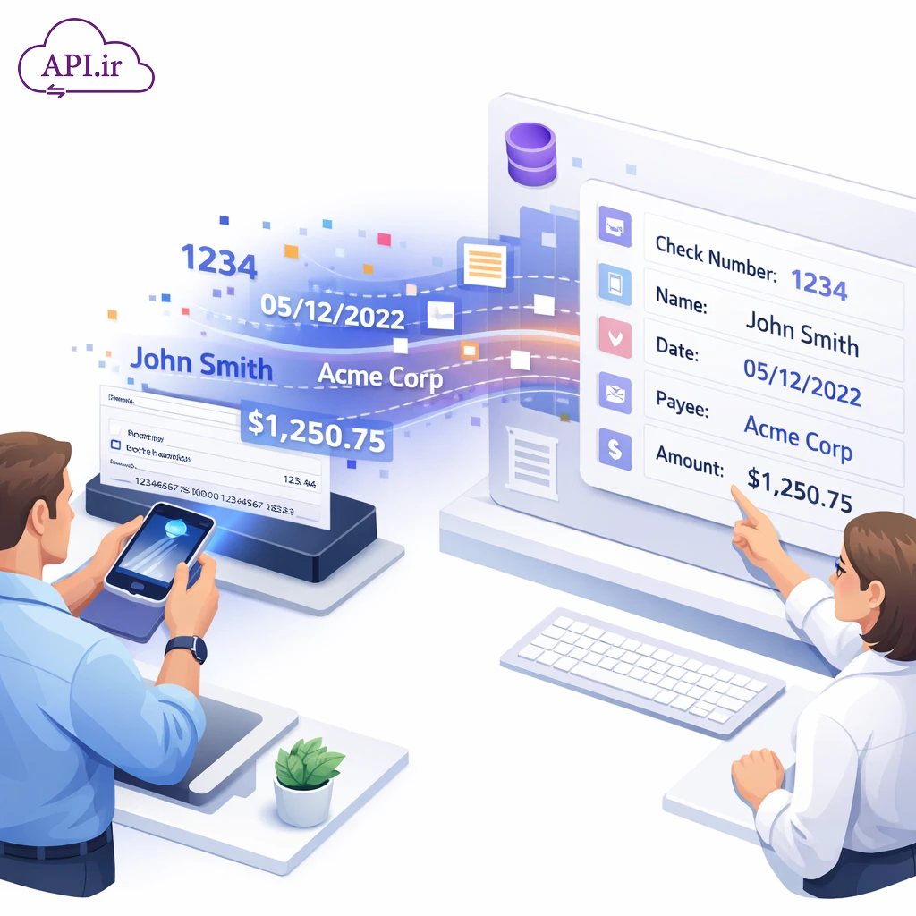 افزایش سرعت ثبت اسناد وب‌سرویس تشخیص و خواندن اطلاعات چک