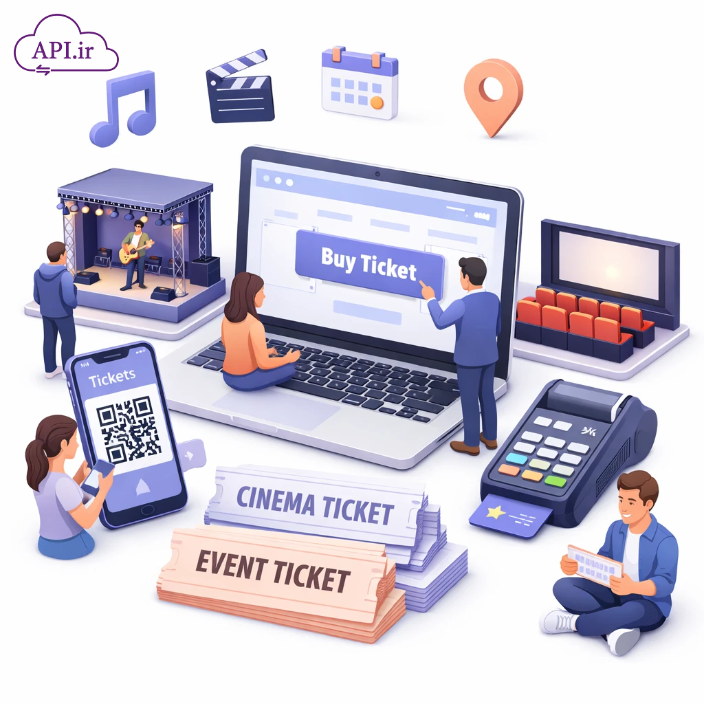 بررسی سرویس های فروش بلیط رویداد، کنسرت و سینما
