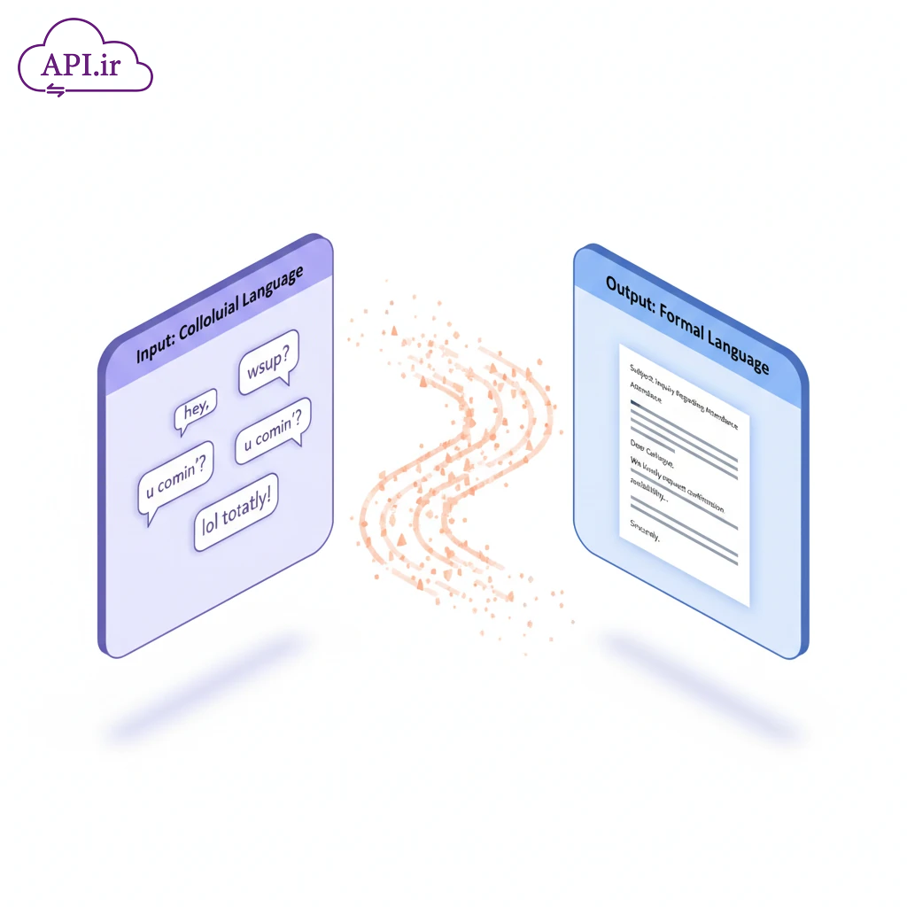 تبدیل آنلاین متن محاوره به رسمی (هوشمند و سریع)