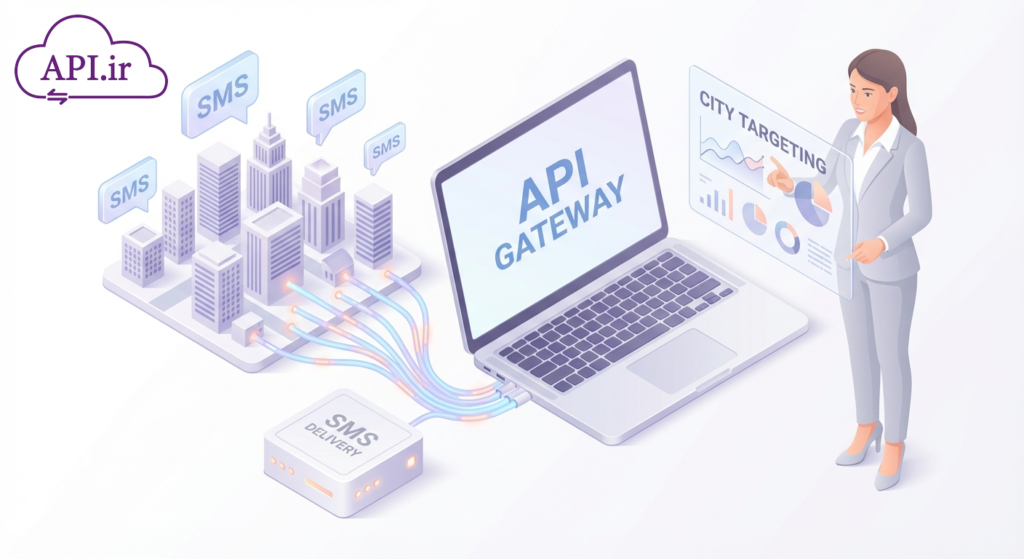 تبلیغات هدفمند با وب‌سرویس پیامک تفکیک شده شهری