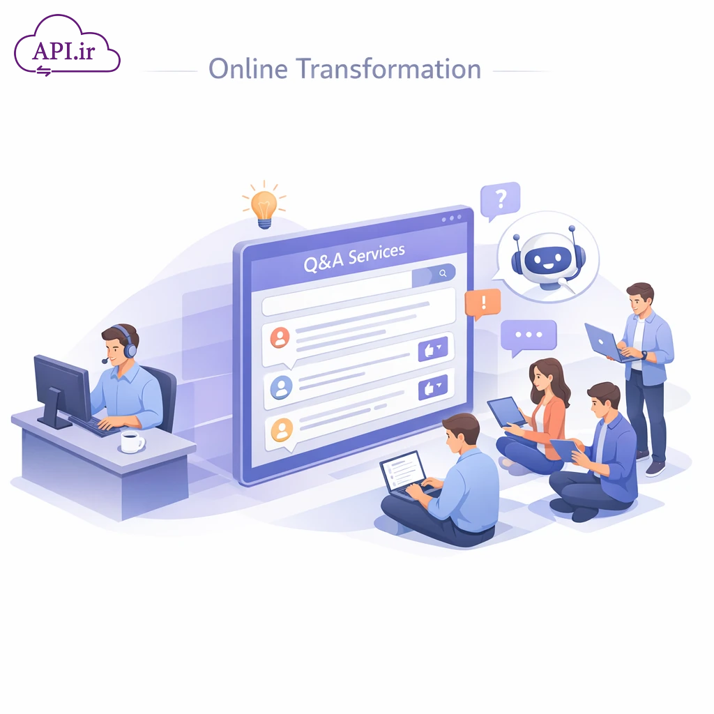 تحول در پشتیبانی آنلاین وب‌سرویس‌های پرسش و پاسخ