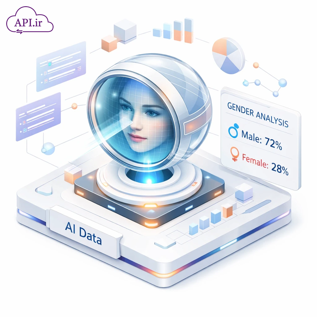 تفکیک و تحلیل کاربران بر اساس جنسیت با استفاده از API هوشمند