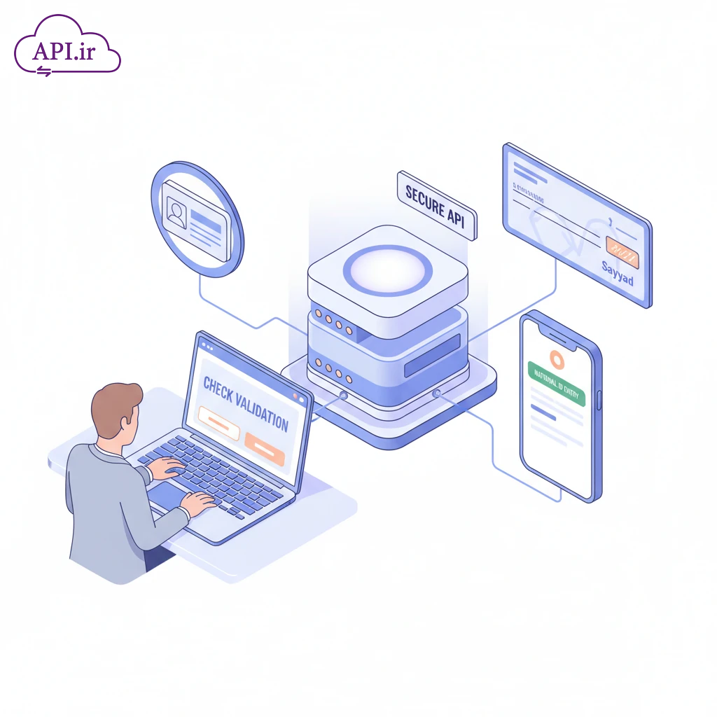 دریافت سرویس استعلام چک صیادی با کد ملی