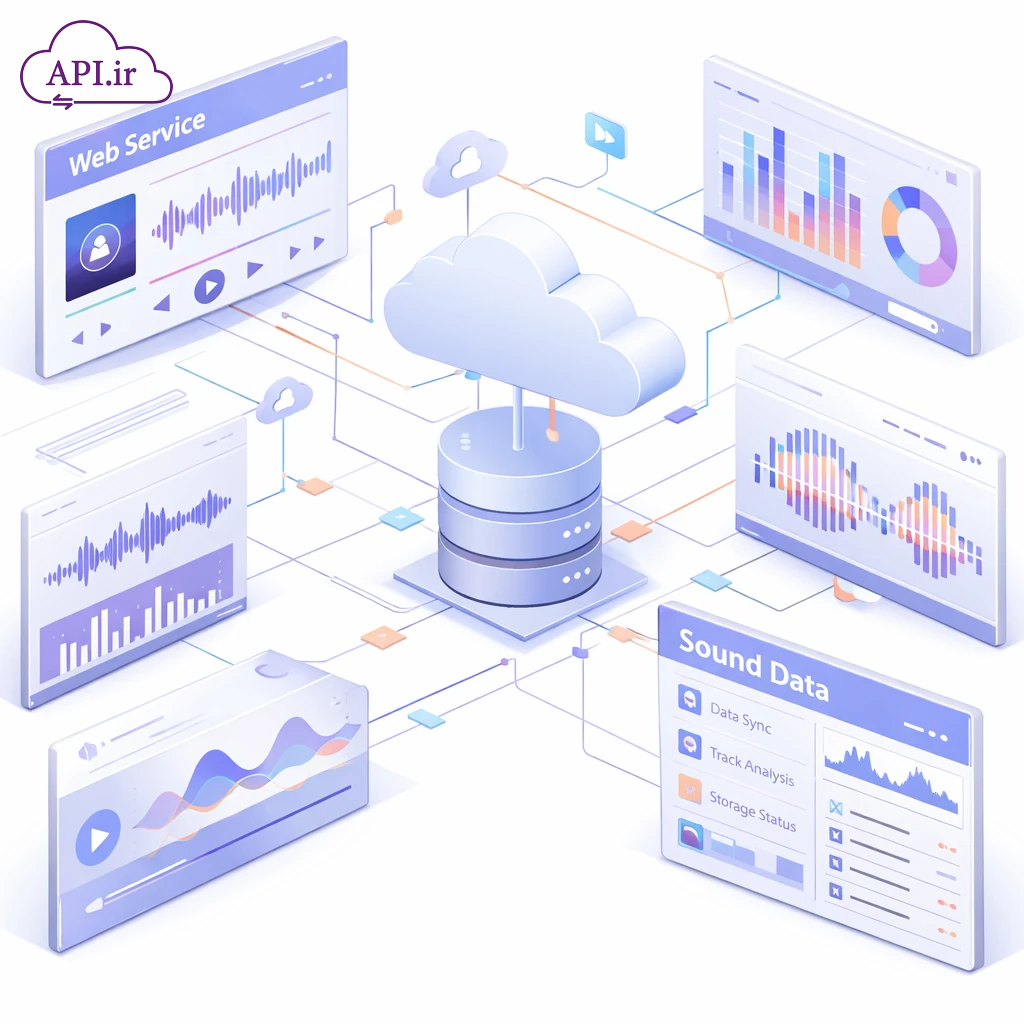 راهنمای اتصال به وب‌سرویس‌ آهنگ