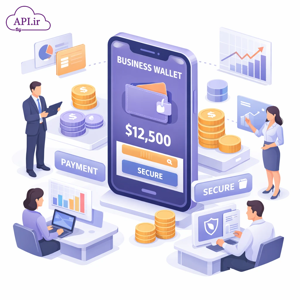 راهنمای استفاده از سرویس کیف پول الکترونیکی برای کسب‌وکارها