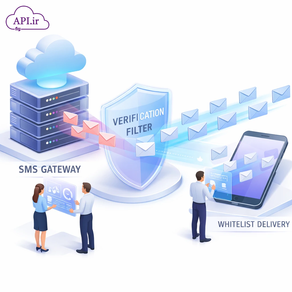راهنمای عبور از بلک لیست مخابرات با وب سرویس پیامک سفید