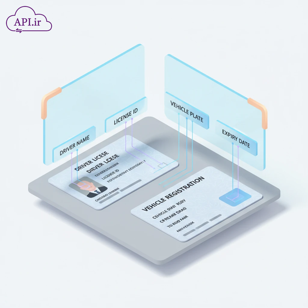 سرویس OCR مدارک راهکاری سریع برای اسکن گواهینامه و کارت خودرو