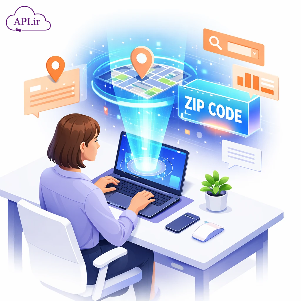 سرویس تبدیل مختصات جغرافیایی به کدپستی و آدرس استاندارد