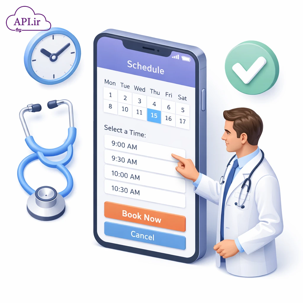 سرویس رزرو آنلاین و سیستم نوبت‌دهی برای پزشکان و مشاغل