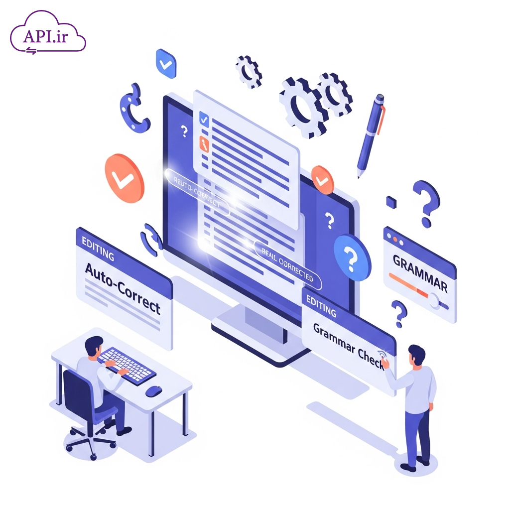 سرویس ویراستاری متن و تصحیح خودکار علائم نگارشی