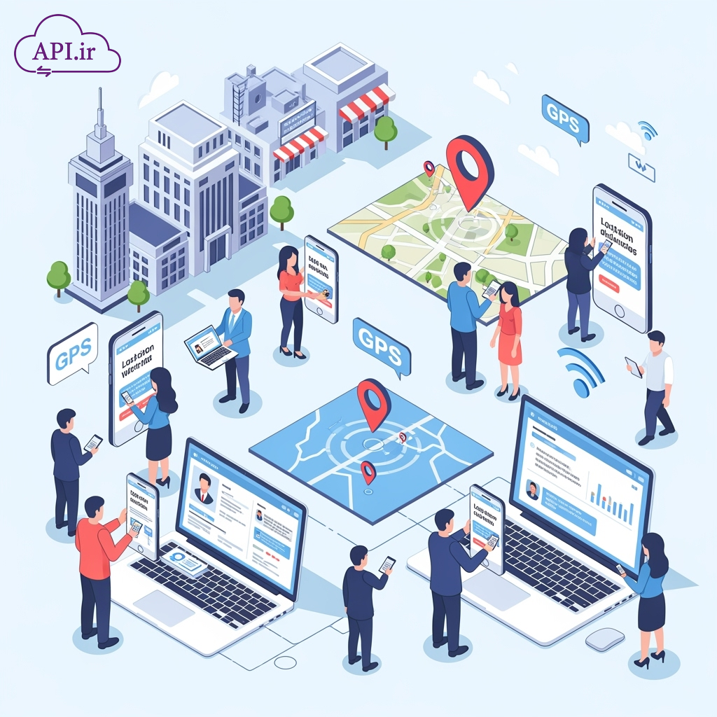 فروش بیشتر با پیامک زنده تبلیغات بر اساس لوکیشن دقیق کاربران