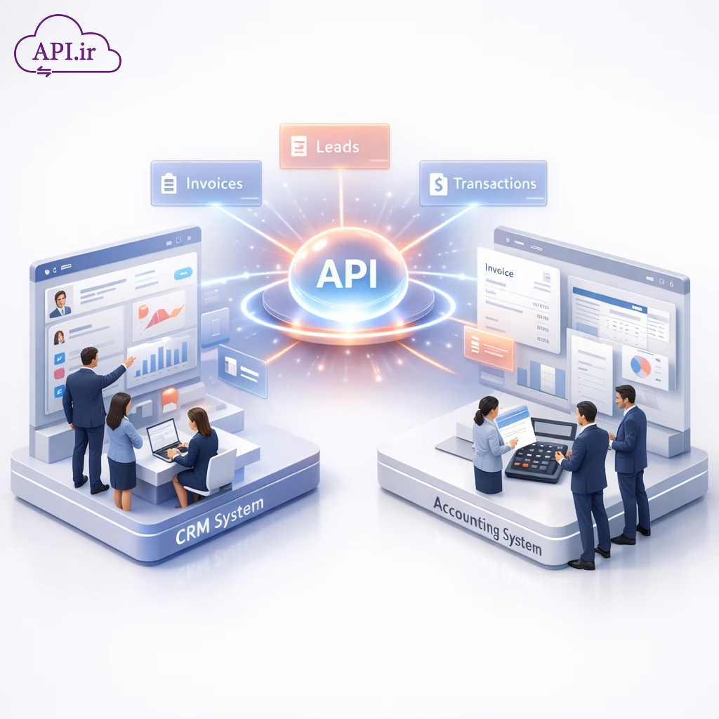 مزایای استفاده از API برای اتصال CRM به سیستم حسابداری