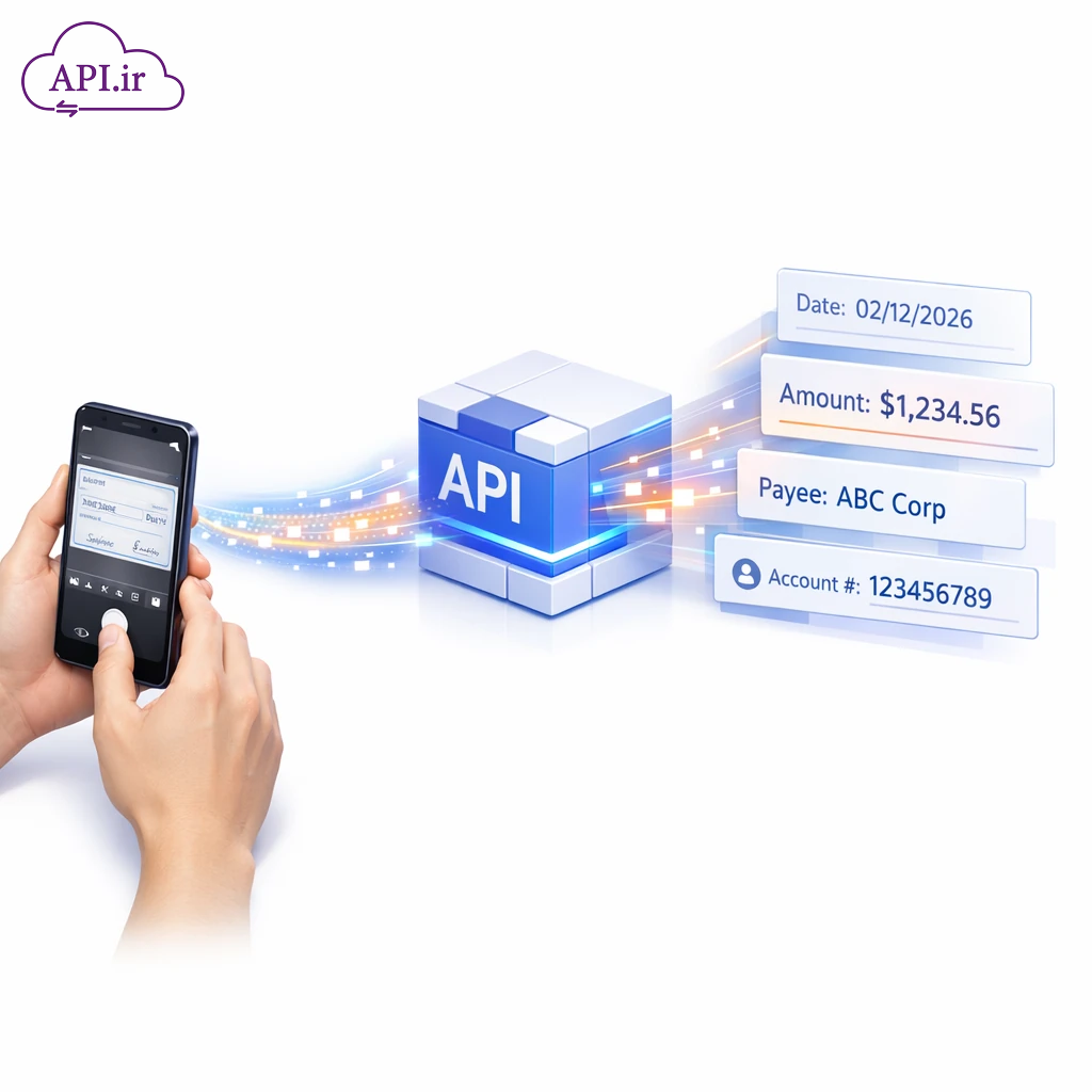 مستندات و راهنمای استفاده از API پردازش تصویر چک صیادی