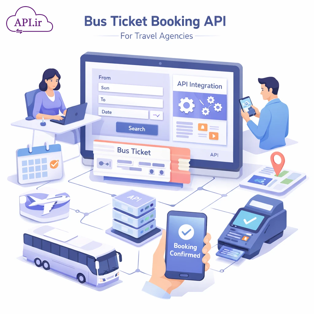 معرفی بهترین API رزرو بلیط اتوبوس برای آژانس‌های مسافرتی
