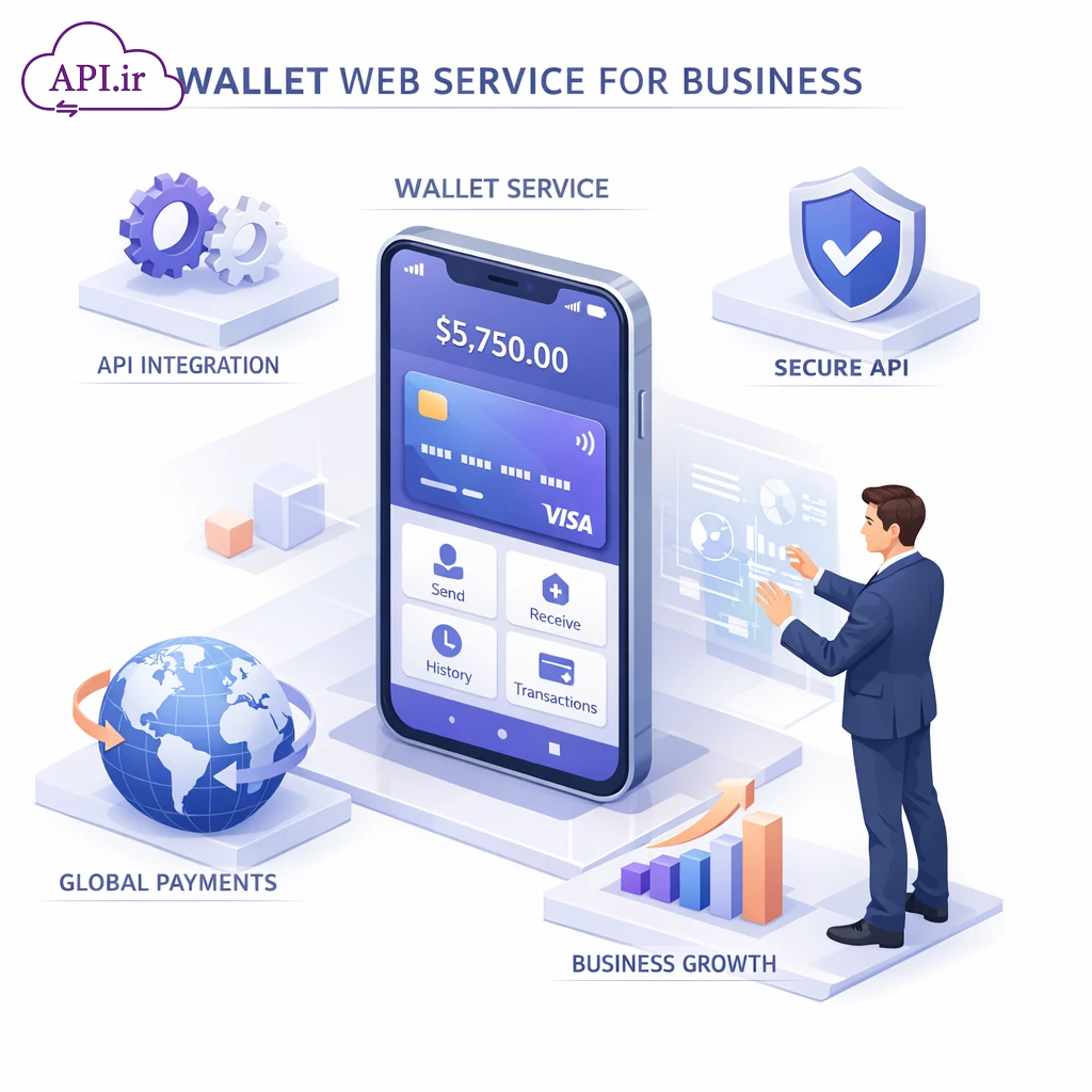 معرفی وب‌سرویس (API) کیف پول ریالی جهت مدیریت تراکنش‌ها