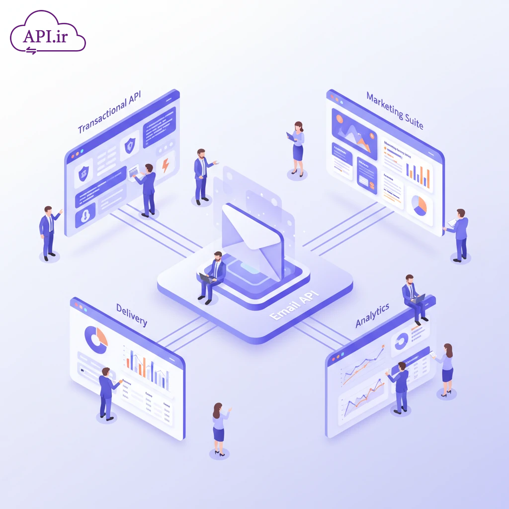 همه چیز درباره API ارسال ایمیل از ایمیل‌های تراکنشی تا مارکتینگ
